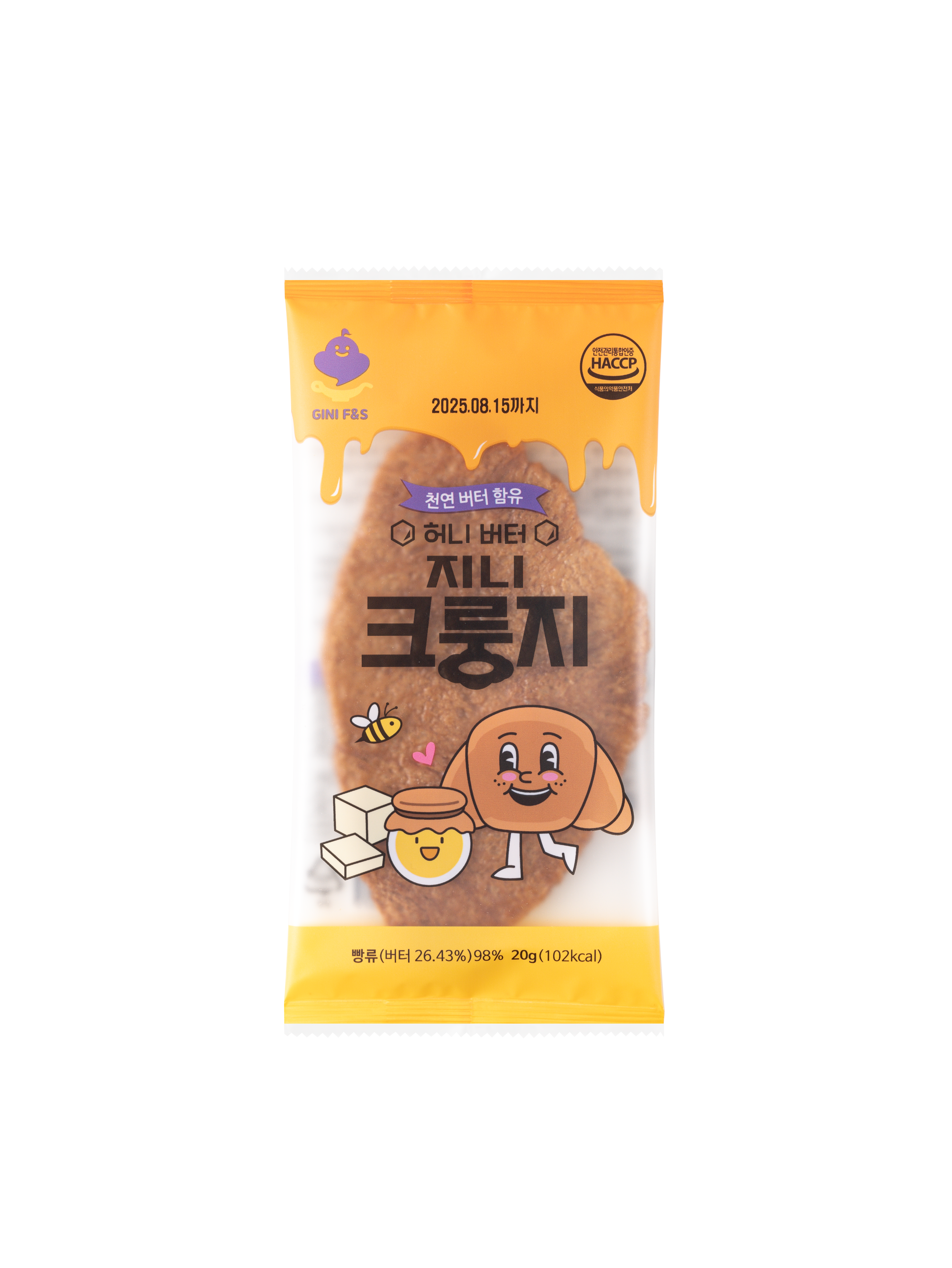 허니버터 지니 크룽지 : 주식회사지니푸드시스템