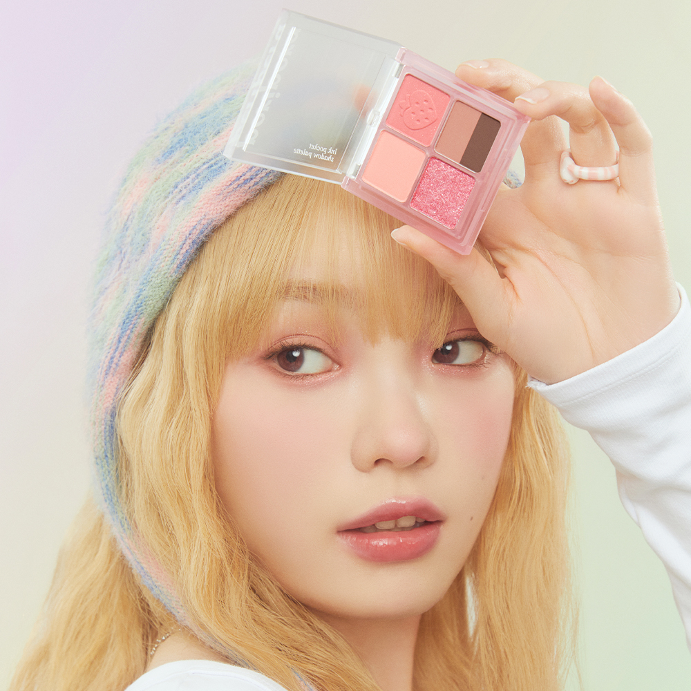 [소프트베리 컬렉션] 페리페라 잉크 포켓 섀도우 팔레트 1.6gx4/0.22oz. : 클럽클리오