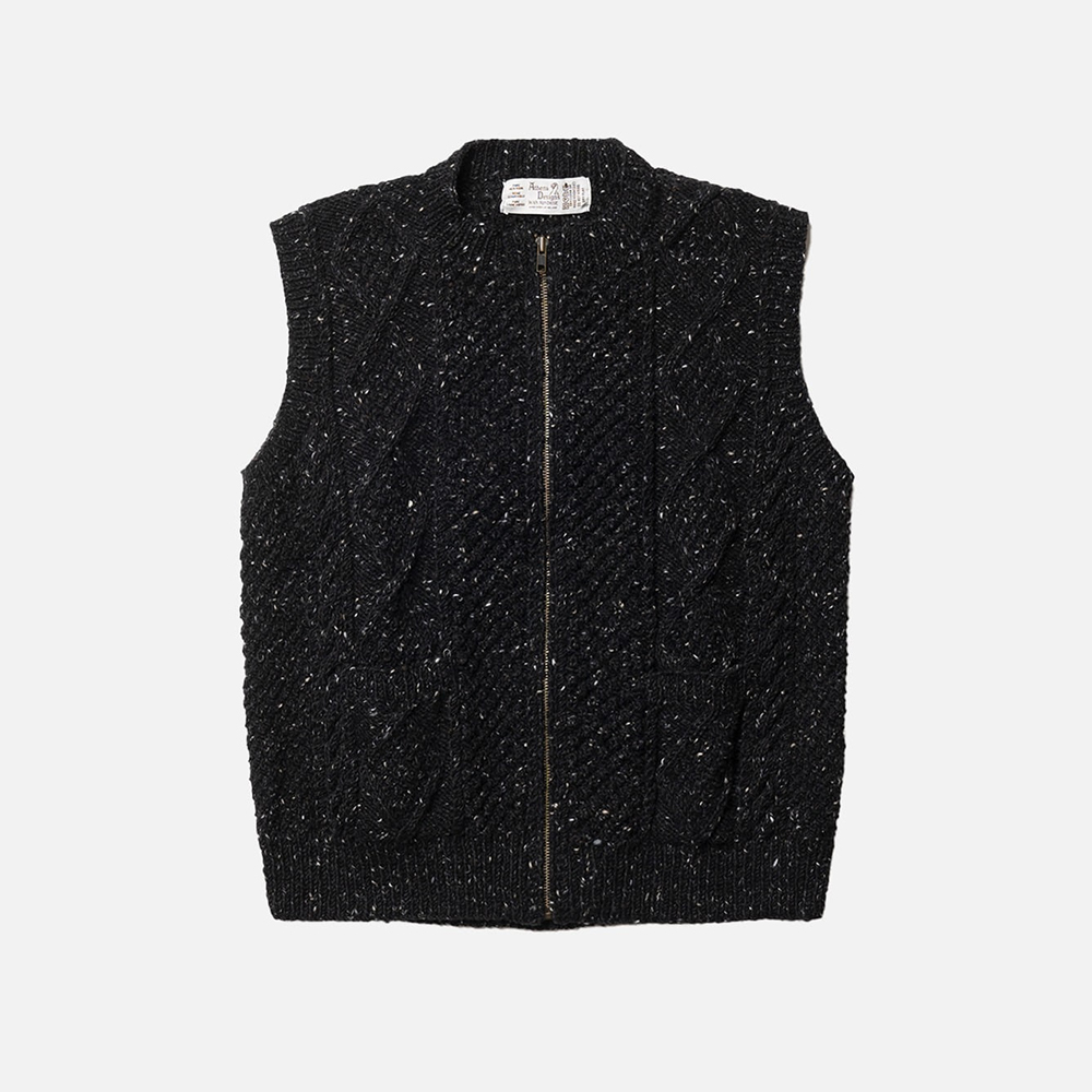[아테나디자인] ATHENA DESIGNS Crewneck Zip Vest - Milford(4581) : 노클레임 NOCLAIM