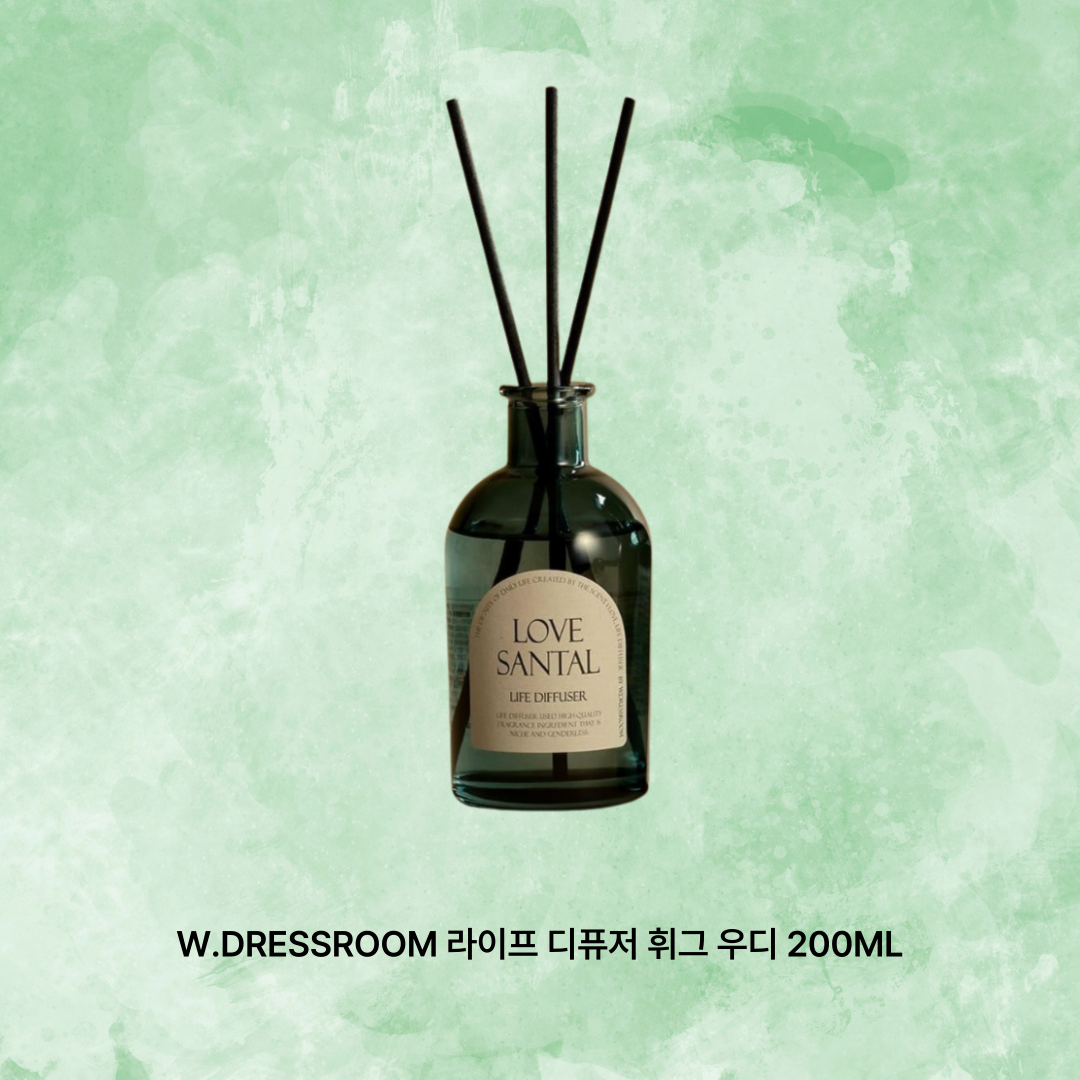 W.DRESSROOM 라이프 디퓨저 휘그 우디 200ml : 코코넛카트