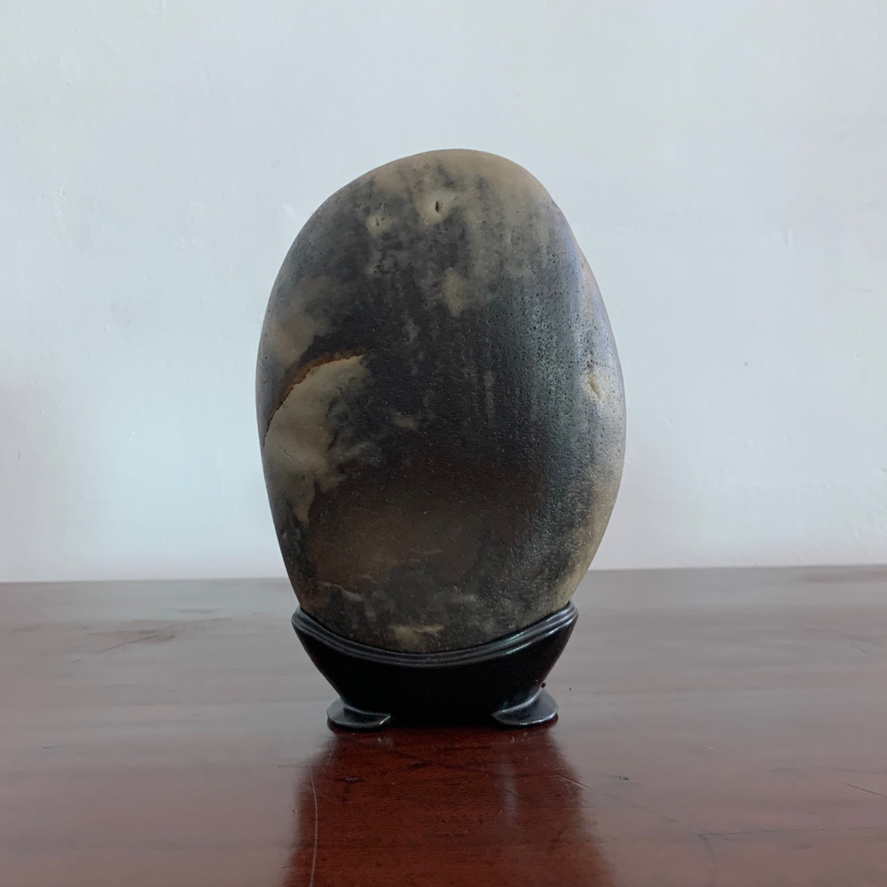 S073 수석 자연석 오죽 대나무숲 문양석 반려돌 반려석 오브제 인테리어 소품석 : 목하미술관