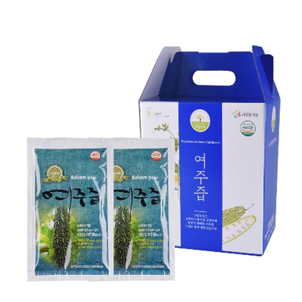 [양원농장] 프리미엄여주즙 70ml 50포 : 양원농장