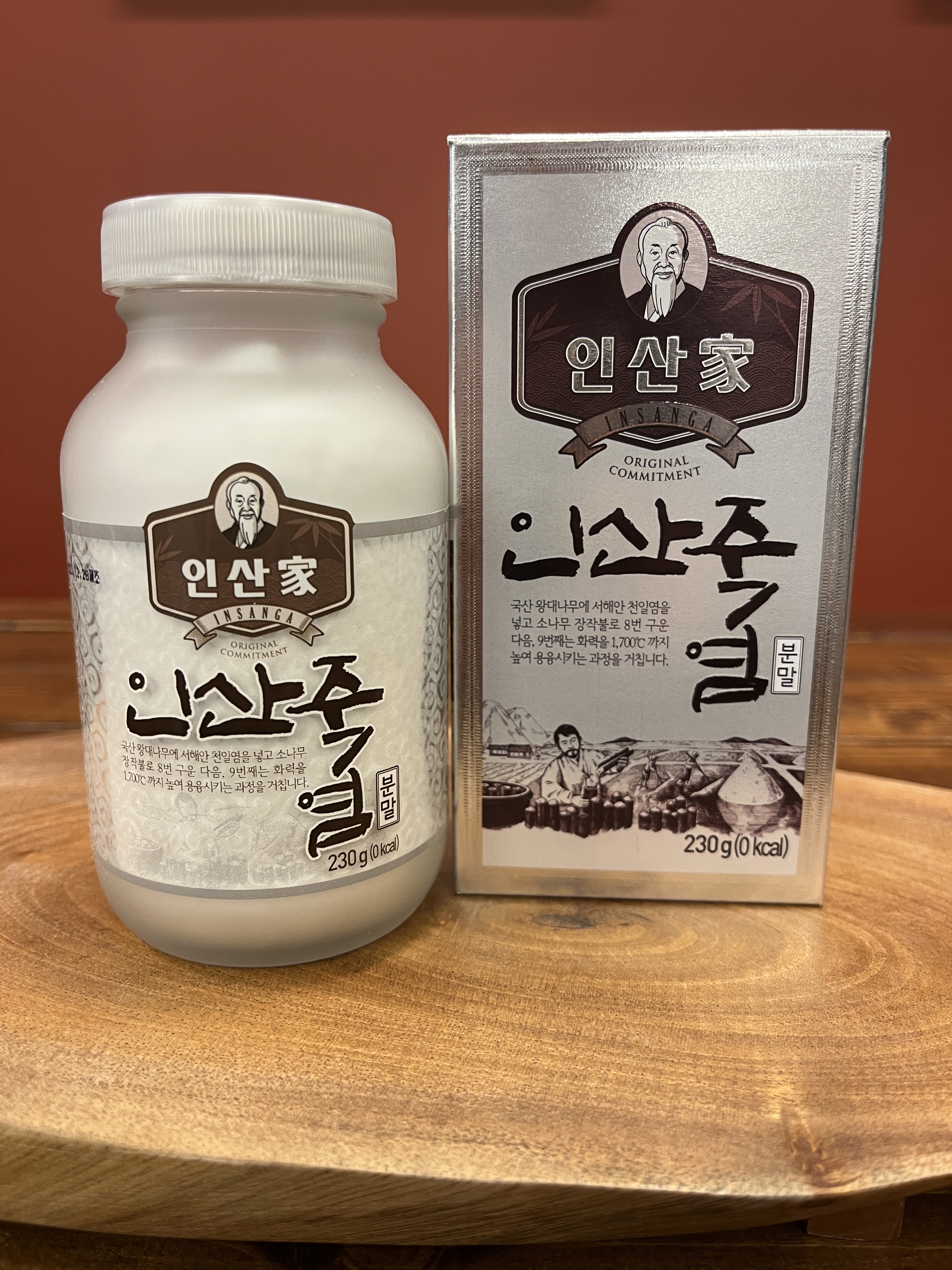 인산가 9회 죽염 분말 230g / 용융 용융소금 항산화 미네랄소금 연예인 자연치유 소금 : HealingStore79