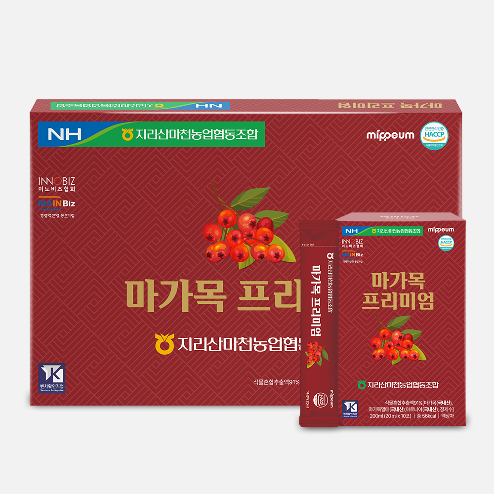 지리산마천농업협동조합믿음직한 마가목 프리미엄 스틱 : 미쁨생활건강