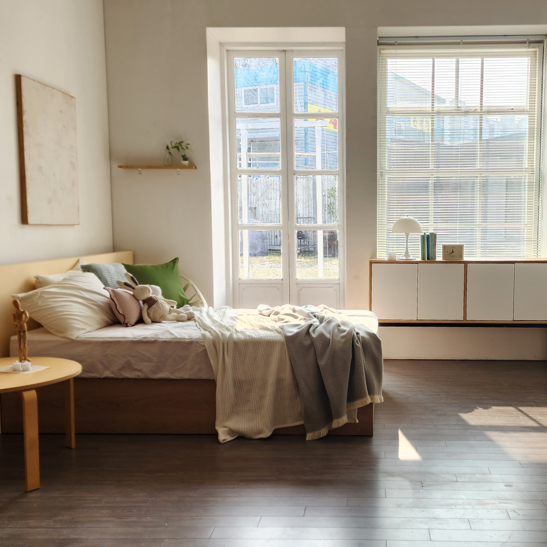 경기광주 자연채광 렌탈스튜디오 쥬뜨 B-room 거실 침실 주방-3인기준 : 디자인 쥬뜨