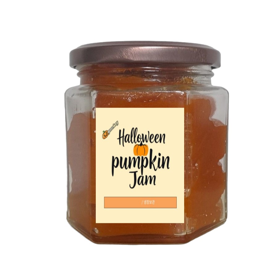 [그린키농원] Halloween pumpkin jam , 국내산 호박잼 120g : 농업회사법인 경북애그린키