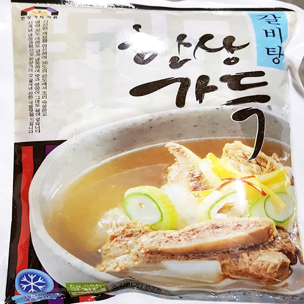 한상가득 소갈비탕 600gX8 식품 즉석탕 즉석식품 탕류 안주 간편식 국 찌게 : tomoshop