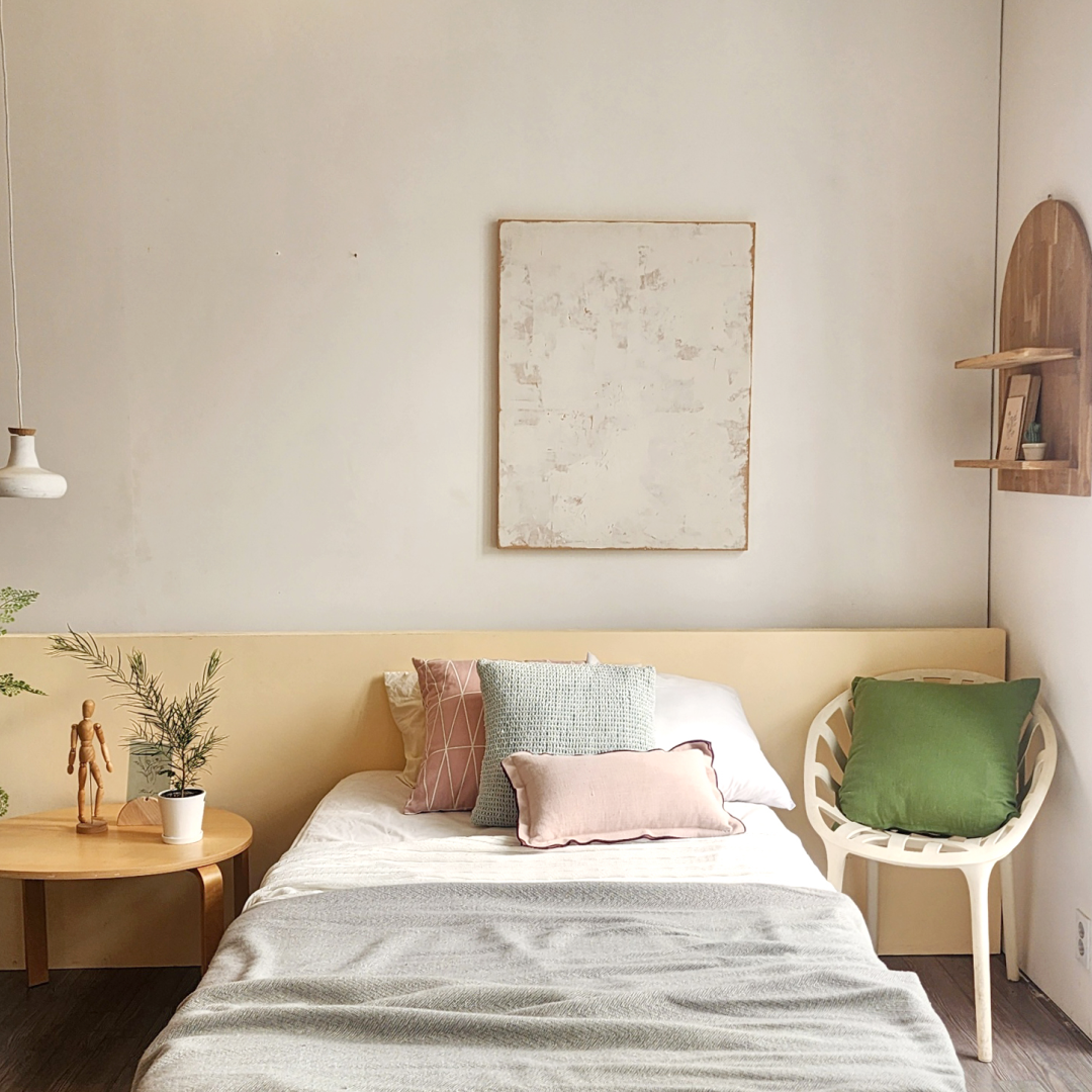 경기광주 자연채광 렌탈스튜디오 쥬뜨 B-room 거실 침실 주방-3인기준 : 디자인 쥬뜨