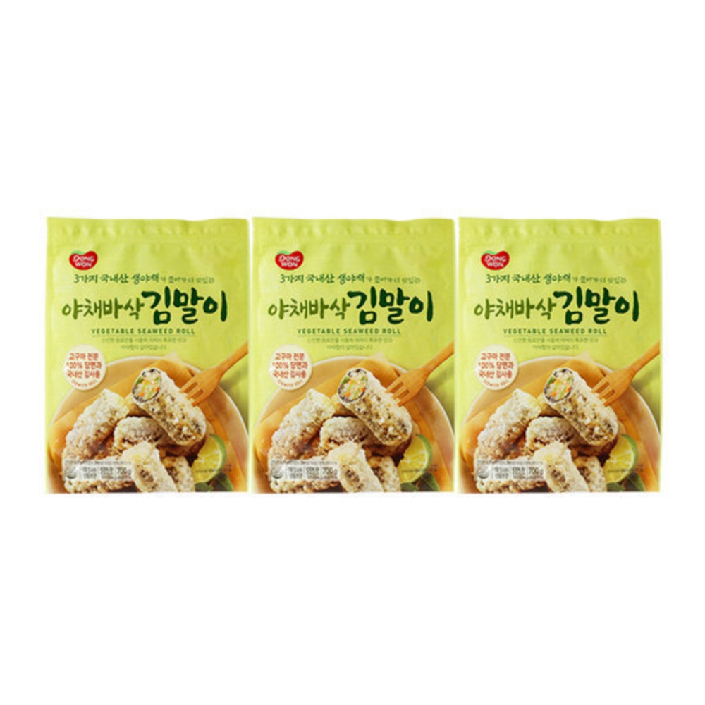 야채바삭 김말이 700g 3개 : Wines