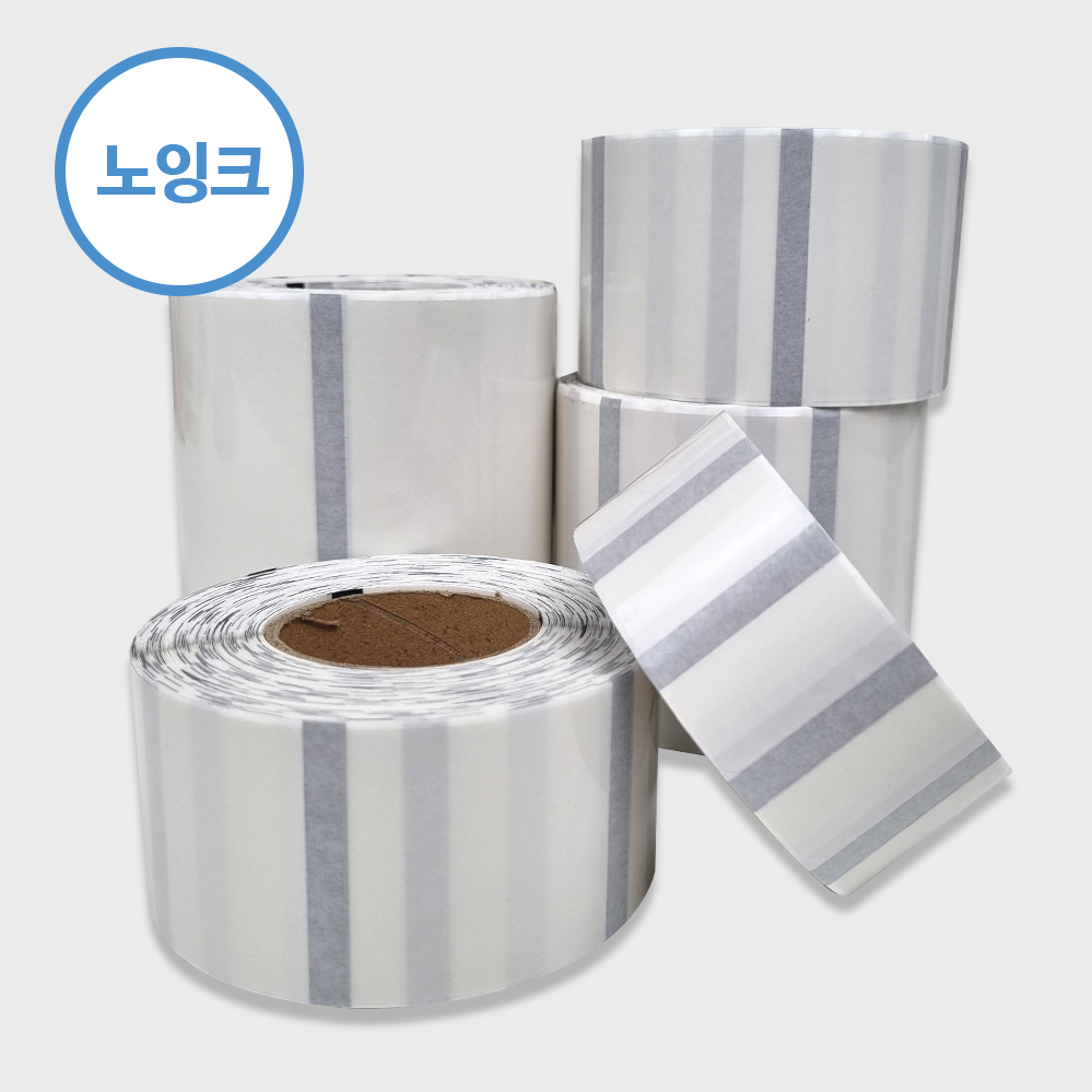 투명 방수 노잉크 스티커 (사각/원형) : 다스에티켓