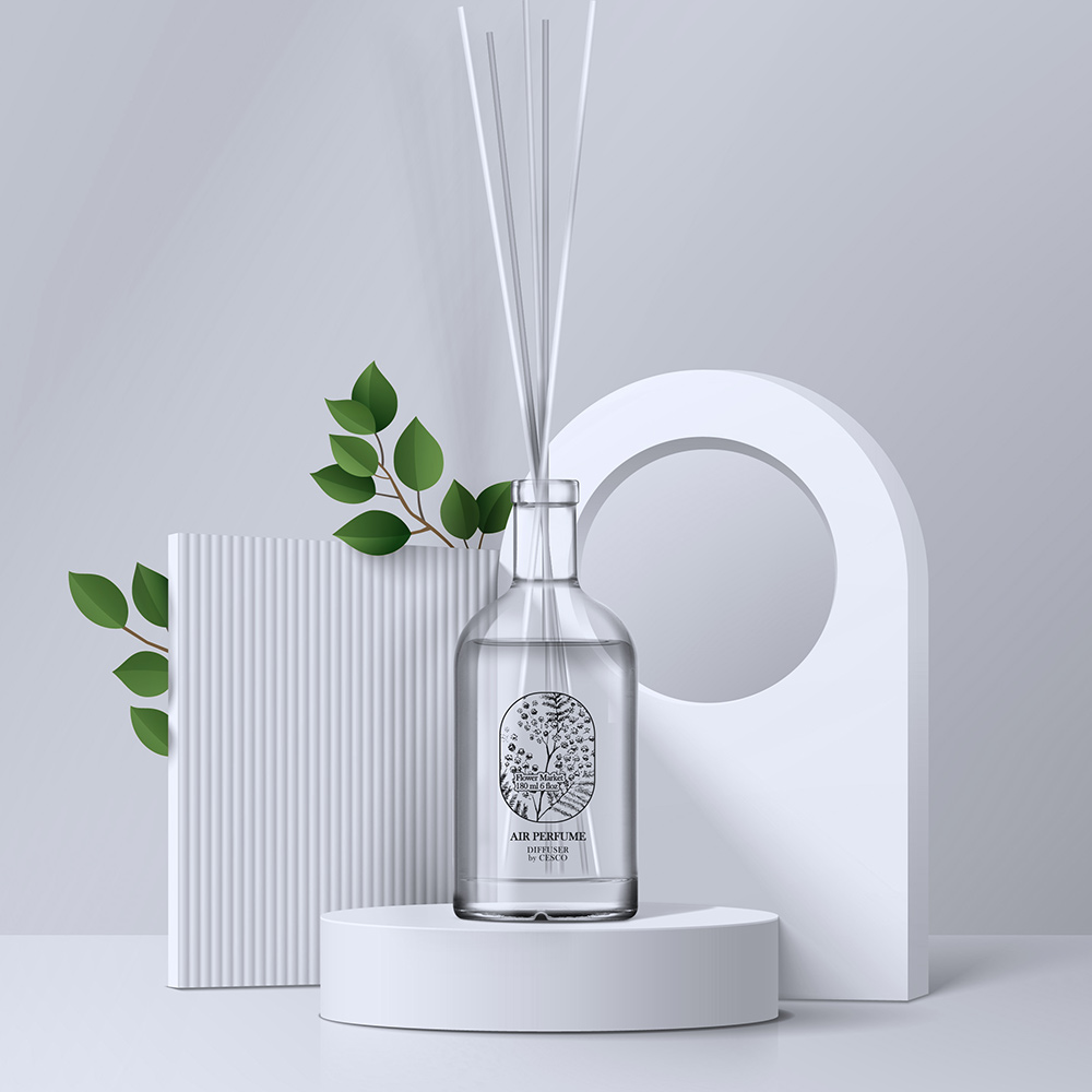 세스코 에어퍼퓸 디퓨저 플라워 마켓, 180ml, 2개 : 세스코몰