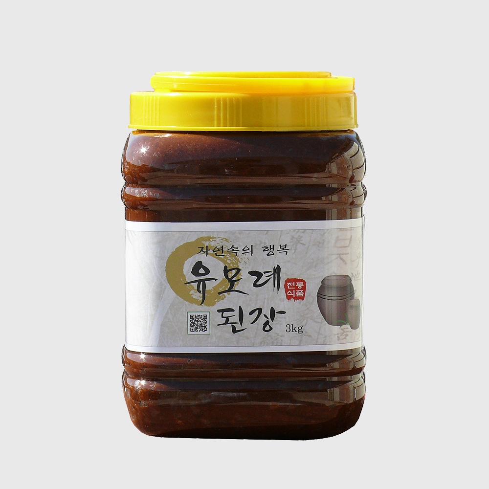 유모례 재래된장 3kg /3년옹기숙성/깊고 맛있는 조선된장 : 에코스토리