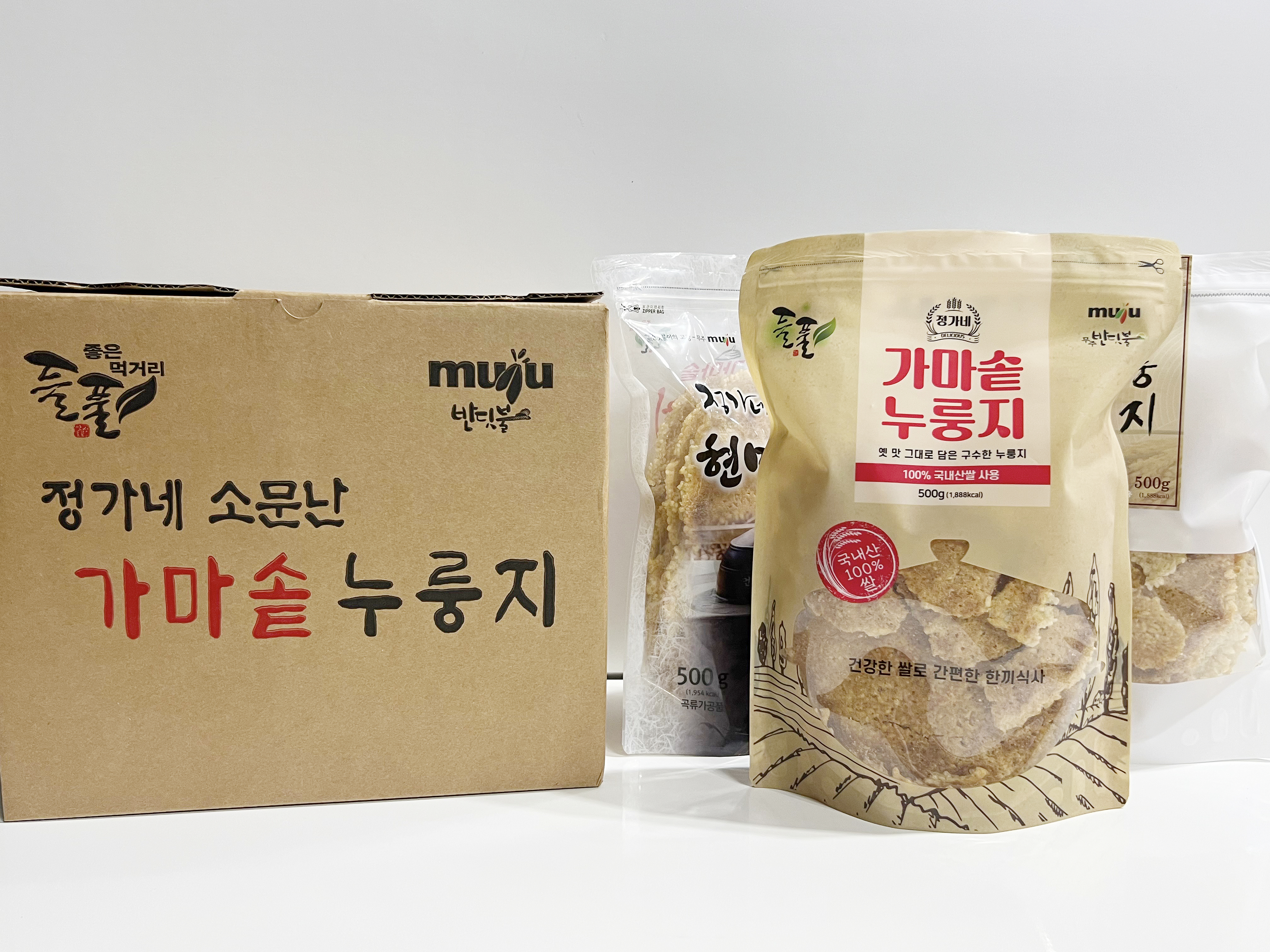 [정가네] 무주 천마 안성 들풀 오분도 가마솥 현미 찹쌀 오곡 누룽지 : 반디푸드