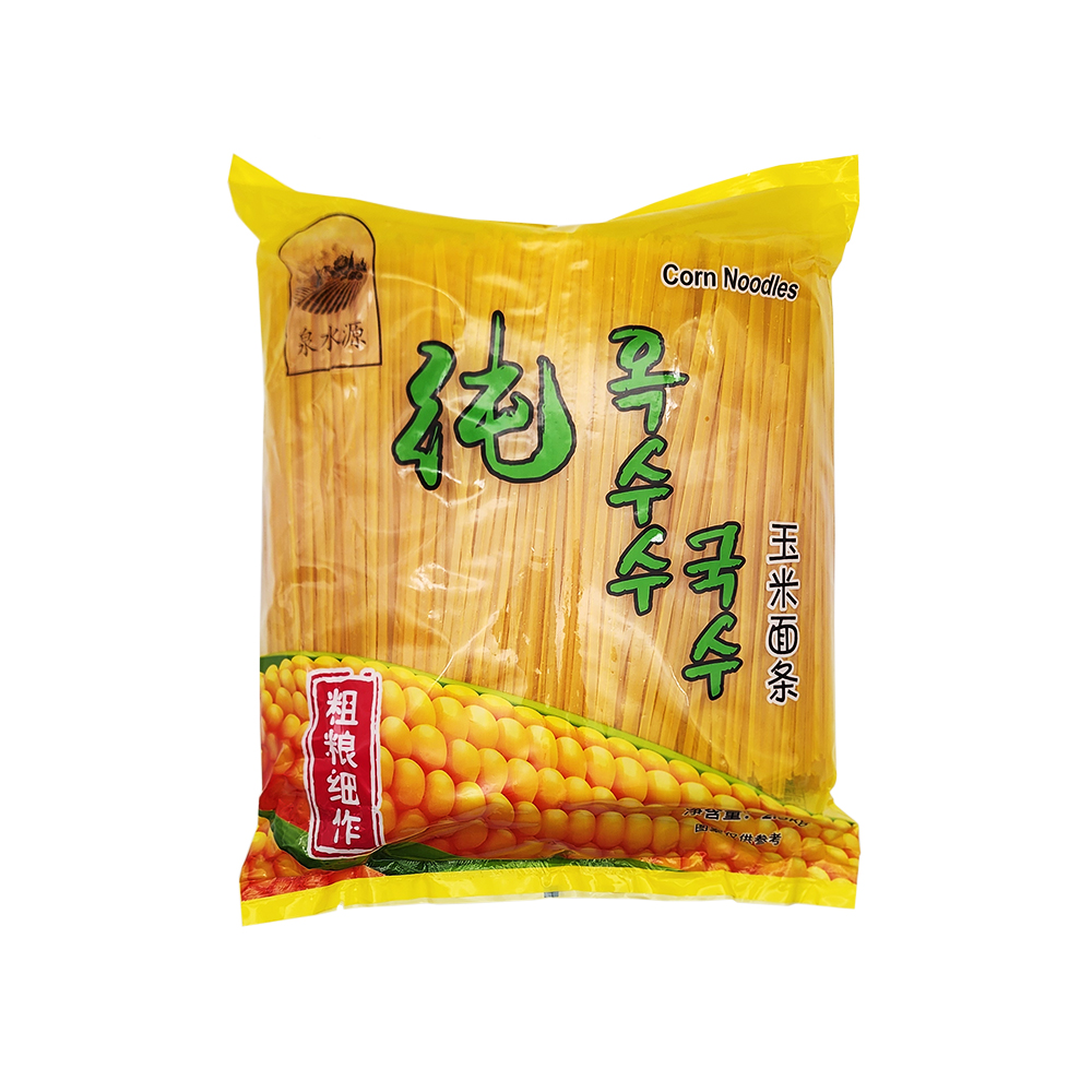 China 중국푸드 천수원 납작옥수수면 온면 옥수수 국수2.5kg (옥수수분말 95%함유) : 피엔엘