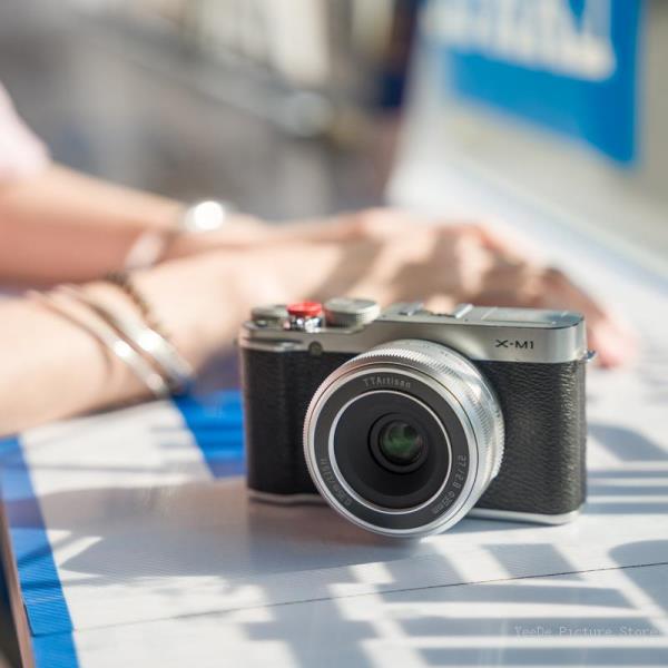 TTArtisan APS-C 자동 초점 카메라 렌즈 후지필름 XF 마운트 XA7 XT30 XPRO XE4 실버블랙 27mm F2.8 : 유진종합상사스토어