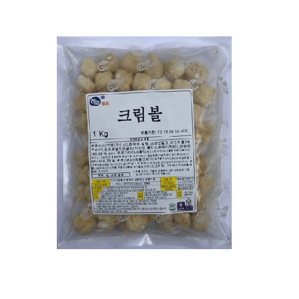 하늘푸드 크림볼 1kg : 식자재민족