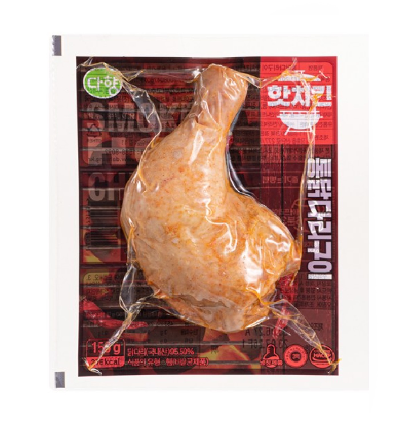 다향오리 통닭다리구이 핫치킨 150g : 그린푸드마켓
