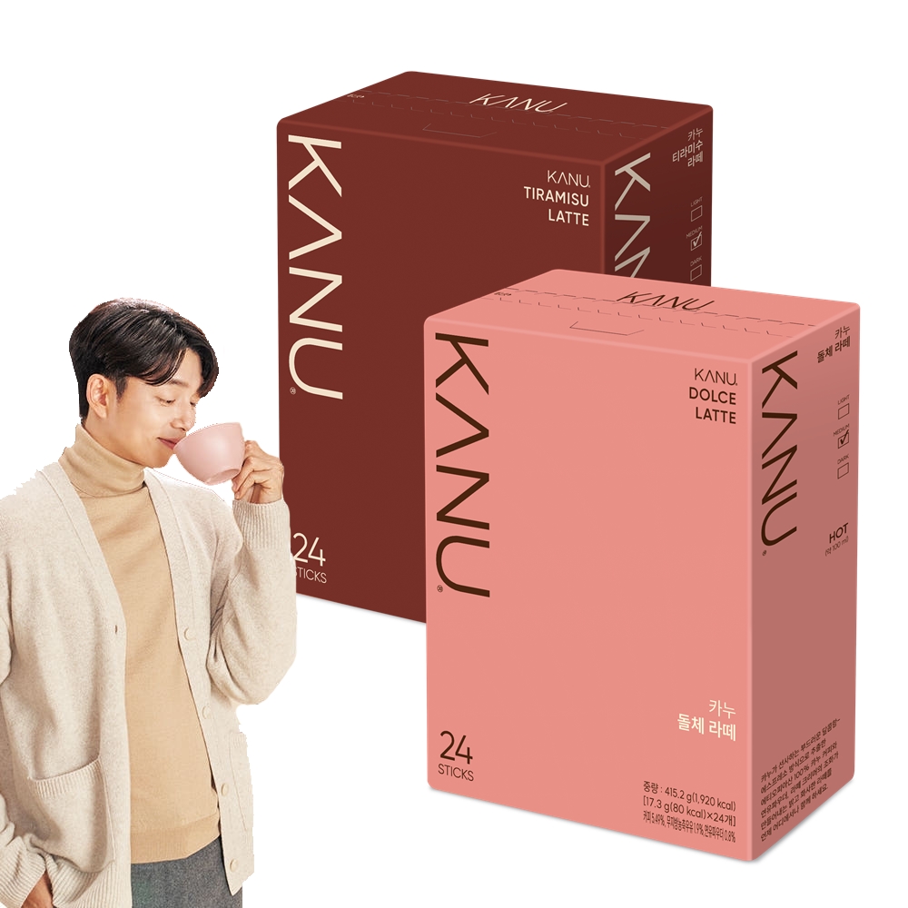 맥심 카누 돌체라떼 24T+티라미수라떼 24T : 모카다방