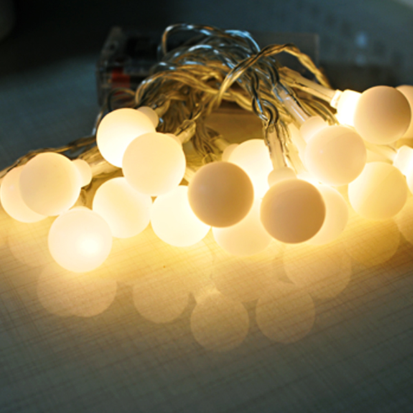 LED 앵두전구 20구 건전지타입 전구색 피켓전구 마퀴라이트 미니트리 재롱잔치 : 럭스라이팅