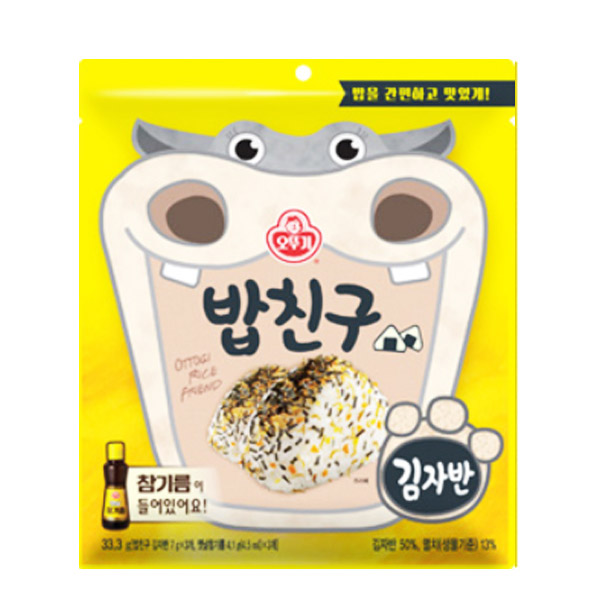 오뚜기 밥친구 불고기 36.3g 외 2가지맛 후리가케 주먹밥 볶음밥 아침밥 삼각김밥 : MIDSHOP