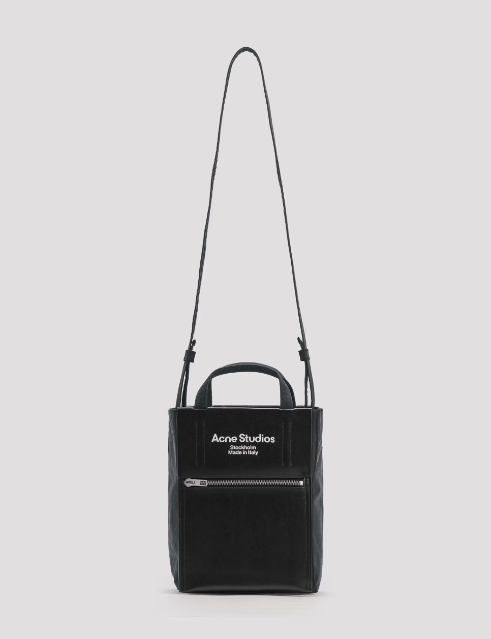 아크네 스튜디오 베이커백 아웃 S 스몰 토드크로스백 블랙 C10068 BLACK/BLACK : 나빌리오39번지