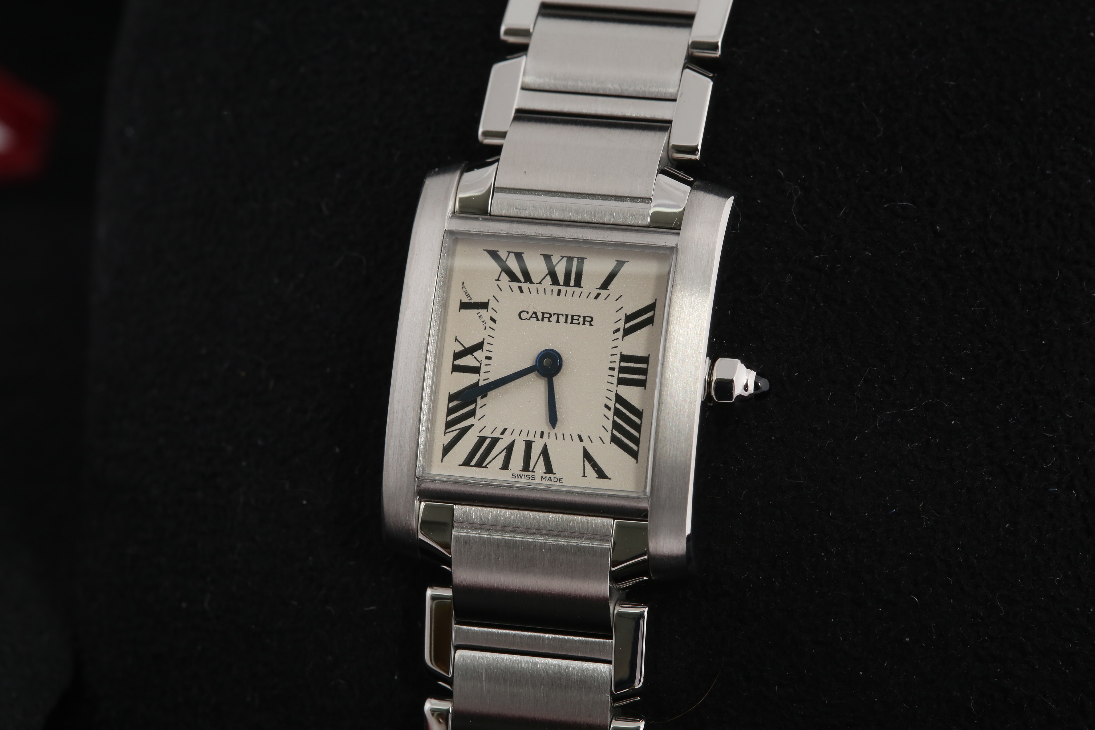 Cartier Tank FRANÇAISE 3217 까르띠에 탱크 프랑세즈 여성용 쿼츠 W51008Q3 : Time