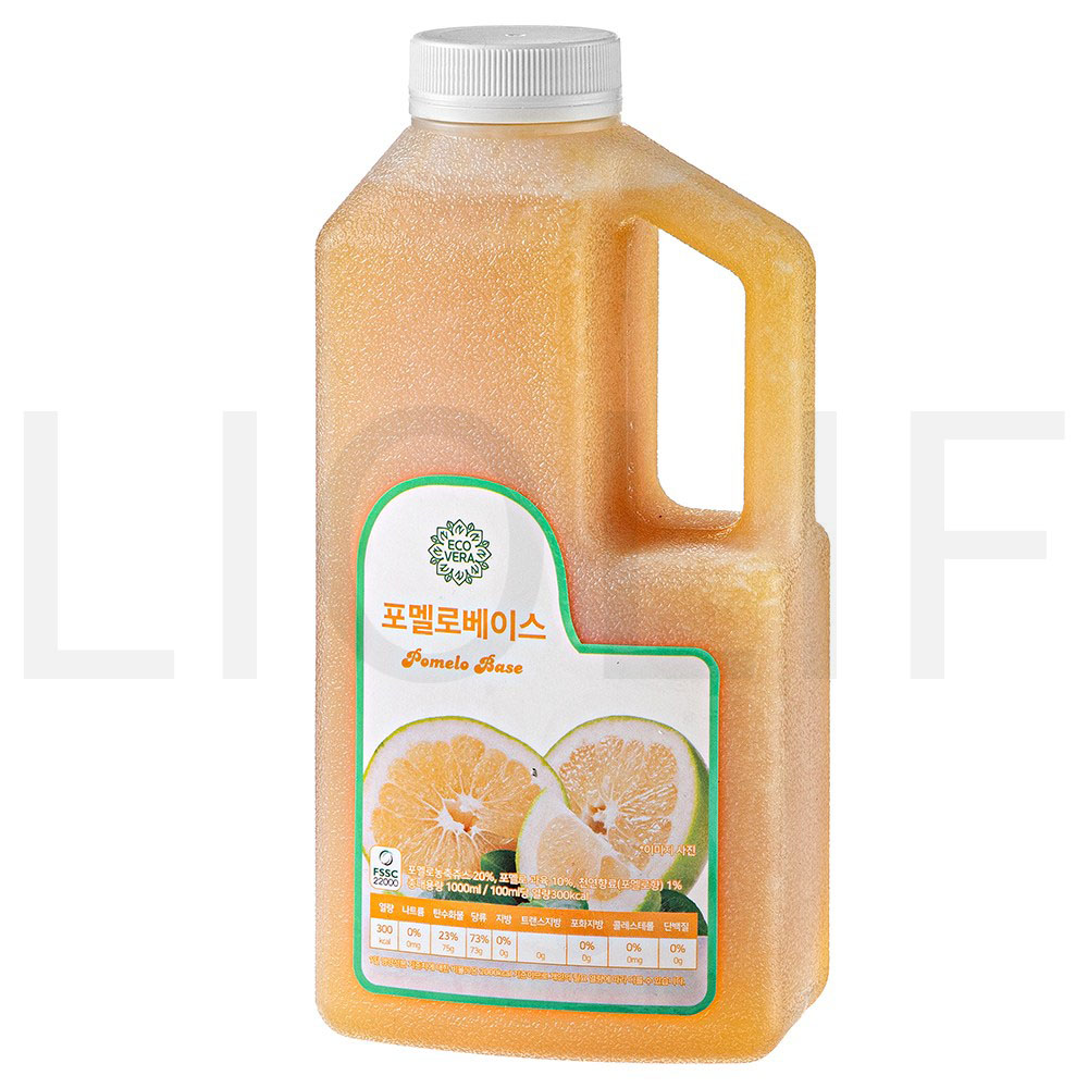 에코베라 포멜로 베이스 (냉동) 1L 1개 : SUPER SALE
