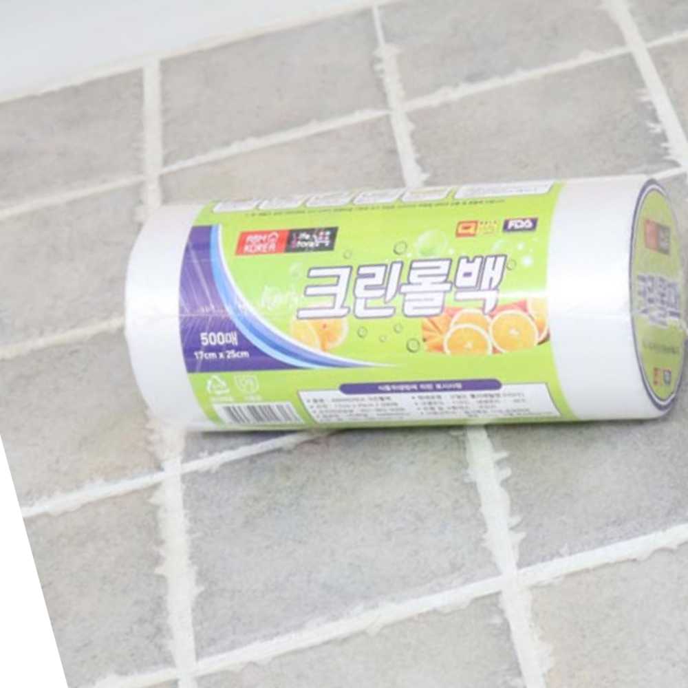 온가지사 K 크린롤백 17x25 소 200매 위생롤백 롤봉투 대용량롤백 : 온가지사2