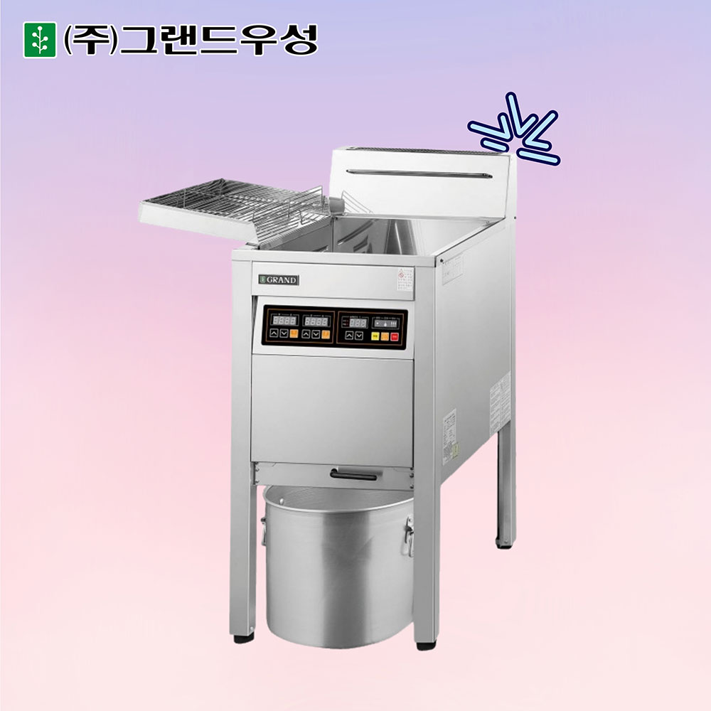 그랜드우성 가스튀김기 GW-GF451 22L N/P : 행복한 냉장고