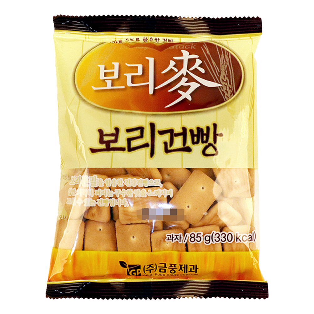 빠르미쇼핑 금풍제과 보리맥건빵 85g 대량 옛날 추억의 과자 간식 : 빠르미쇼핑