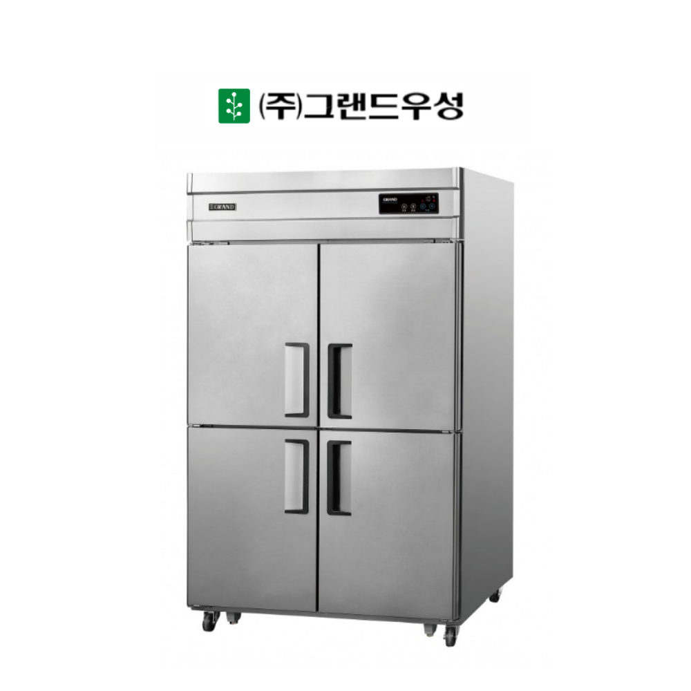 그랜드우성 업소용 간냉식 디지털 양문형냉장고 45 올냉동 WSFM-1260DF(4DD) : 냉장고