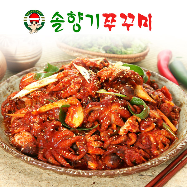 최상급 쭈꾸미볶음 냉동 완전조리 2~3인분 800g : 솔향기쭈꾸미