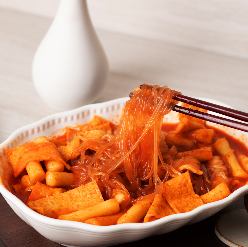 아지매 당면 떡볶이 (기본맛/매운맛) 떡볶이 밀키트 730g : 풍금푸드
