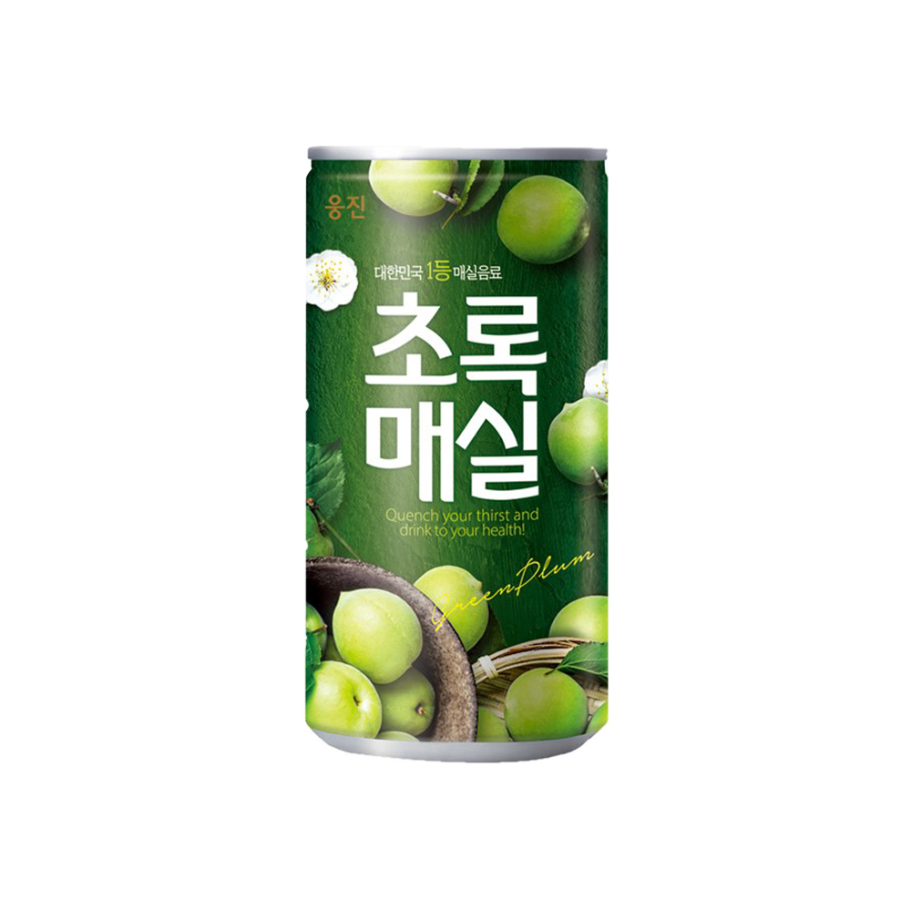 웅진 초록매실 180ml, 60개 : 주식회사 성도물류