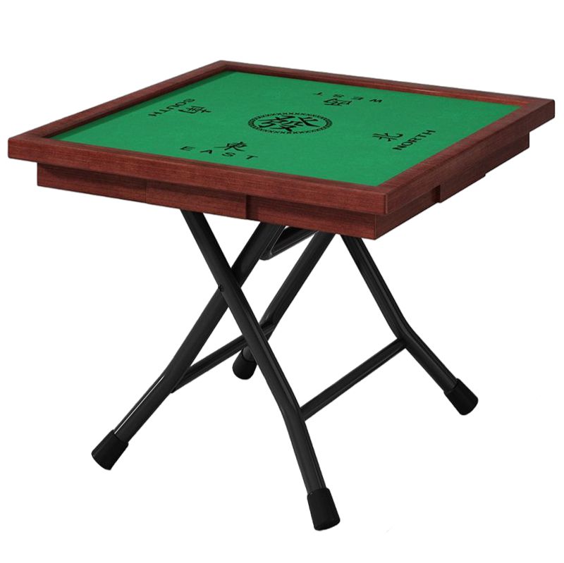 마작 전용 테이블 휴게실 카드 보드 게임 접이식 판 사각형 브라운+서랍-80x80cm : 바로직구 4호점