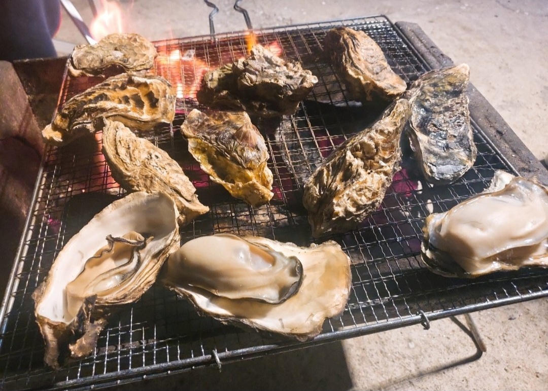 통영 석화 각굴 하프셀 반각굴 제철 세척 : 바다별수산