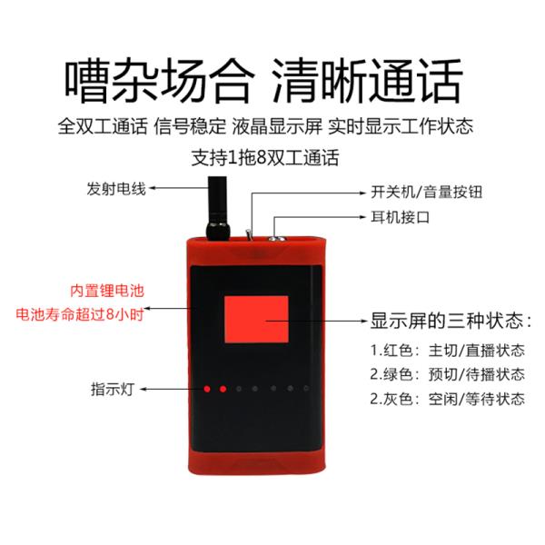 전이중 무선 방송 통신 시스템 탈리 키리스 인터콤 : 유진종합상사7