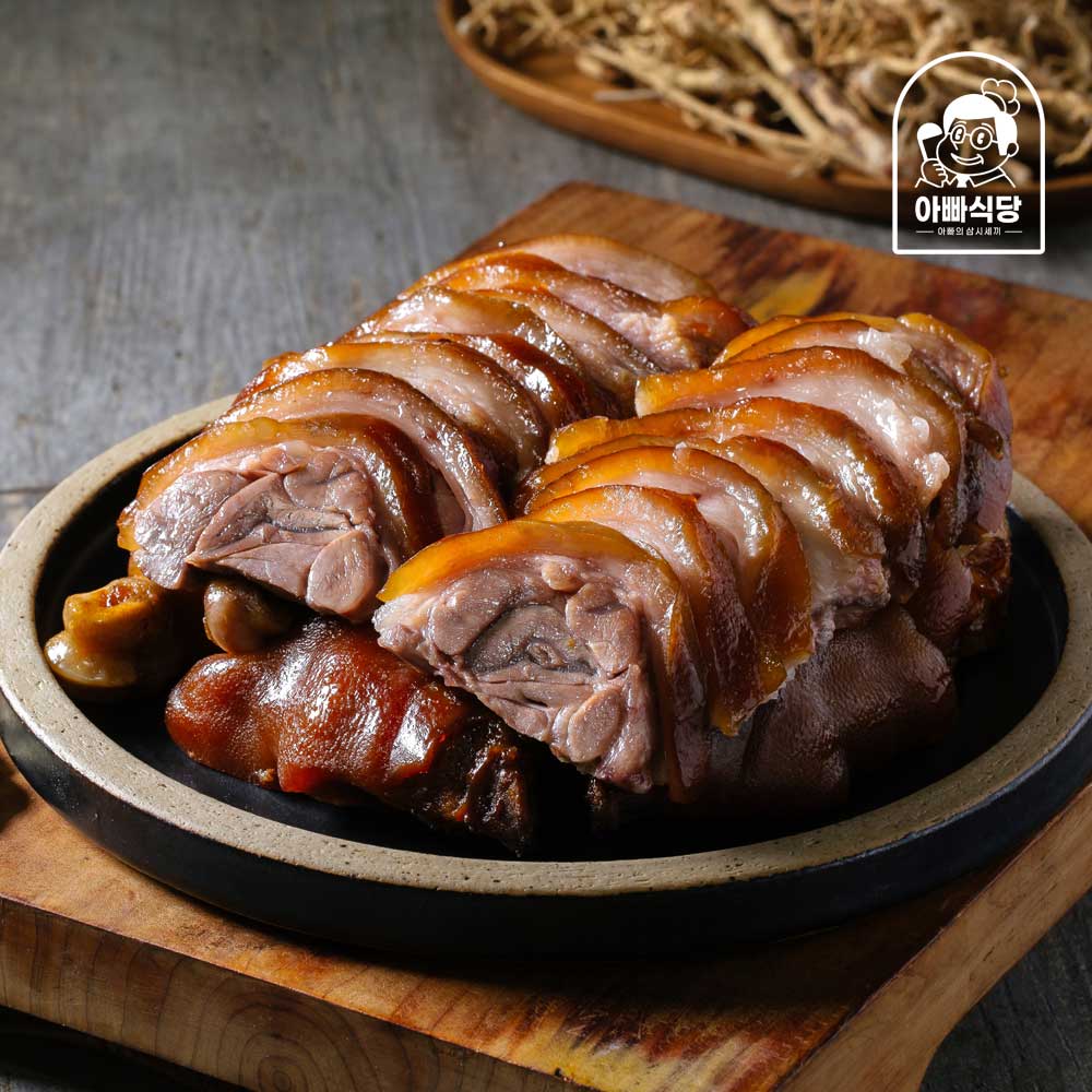 아빠식당 황기품은 순살족발 300g 냉장 돼지족발 맛집 : 아빠식당