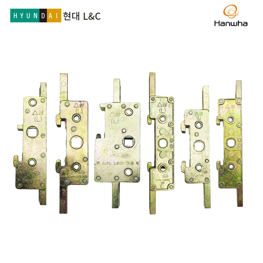 현대 L&C Auto Lock-400 가공 한화 락킹기어 창문잠금장치 샤시오토락 잠금장치 : 땡큐철물