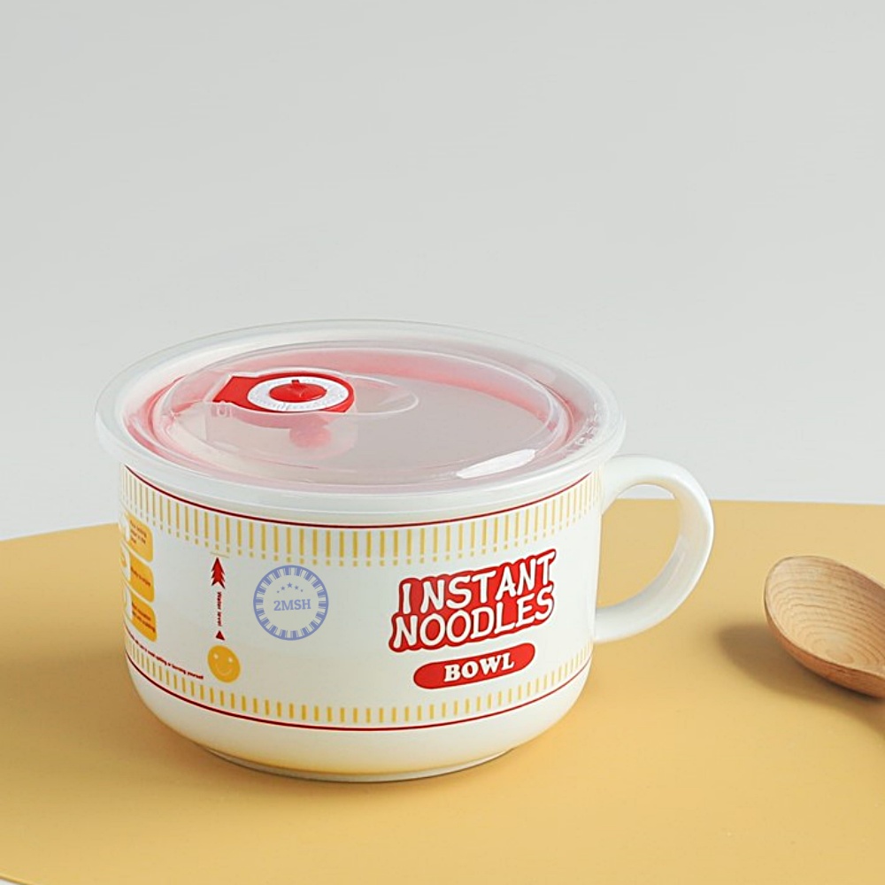 전자레인지라면용기 전자렌지용그릇 도자기 800ml : 77상회