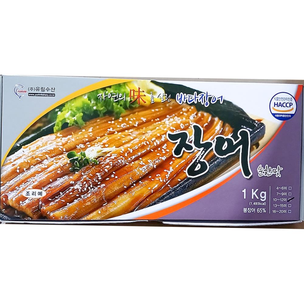 양념 장어 구이 유림수산 냉동 1k 식자재 업소용 식재료 식당용 대용량 단체 급식용 : 보이저상회