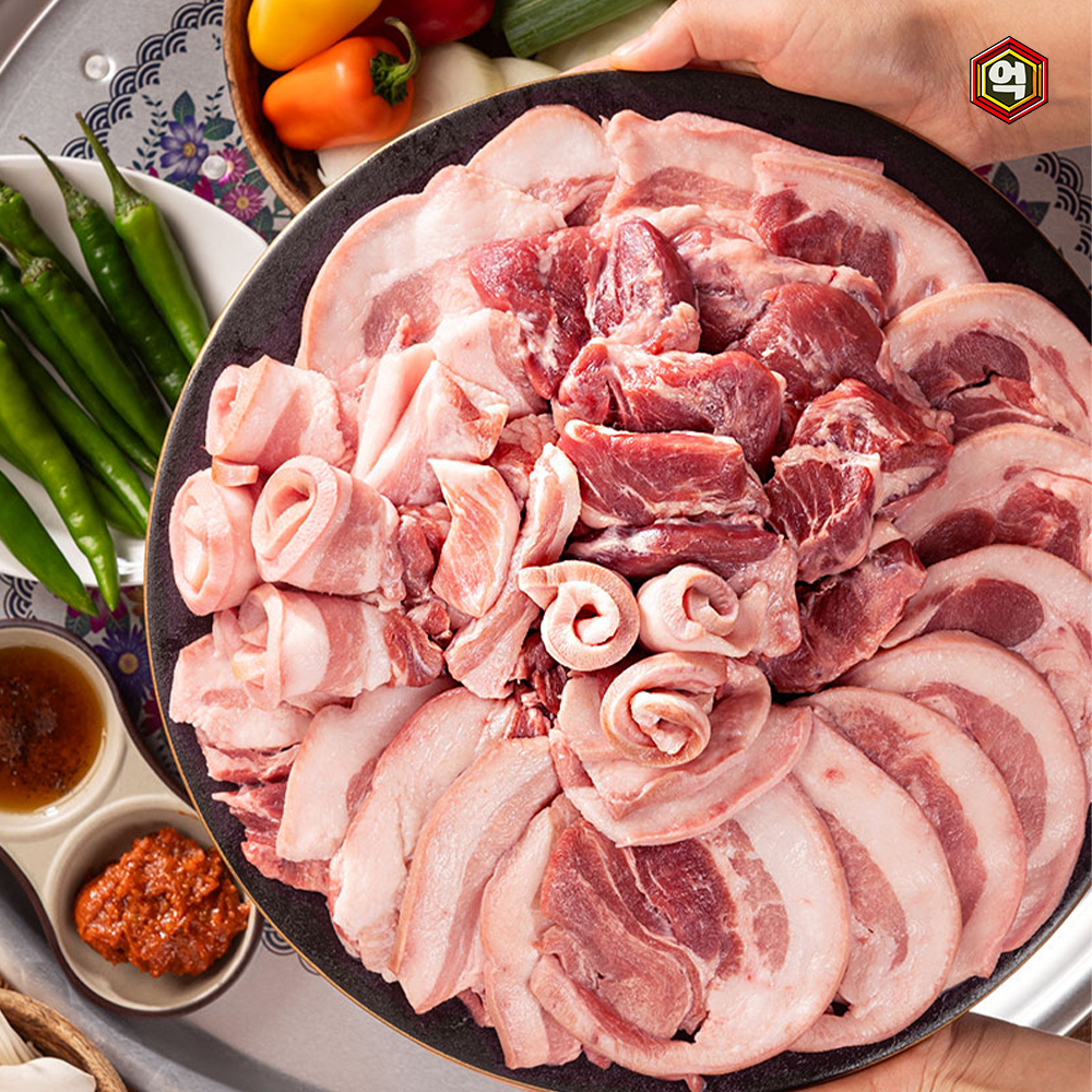 쫄깃하게 즐기는 푸짐한 뒷고기(국내산) 600g : 억수로상회