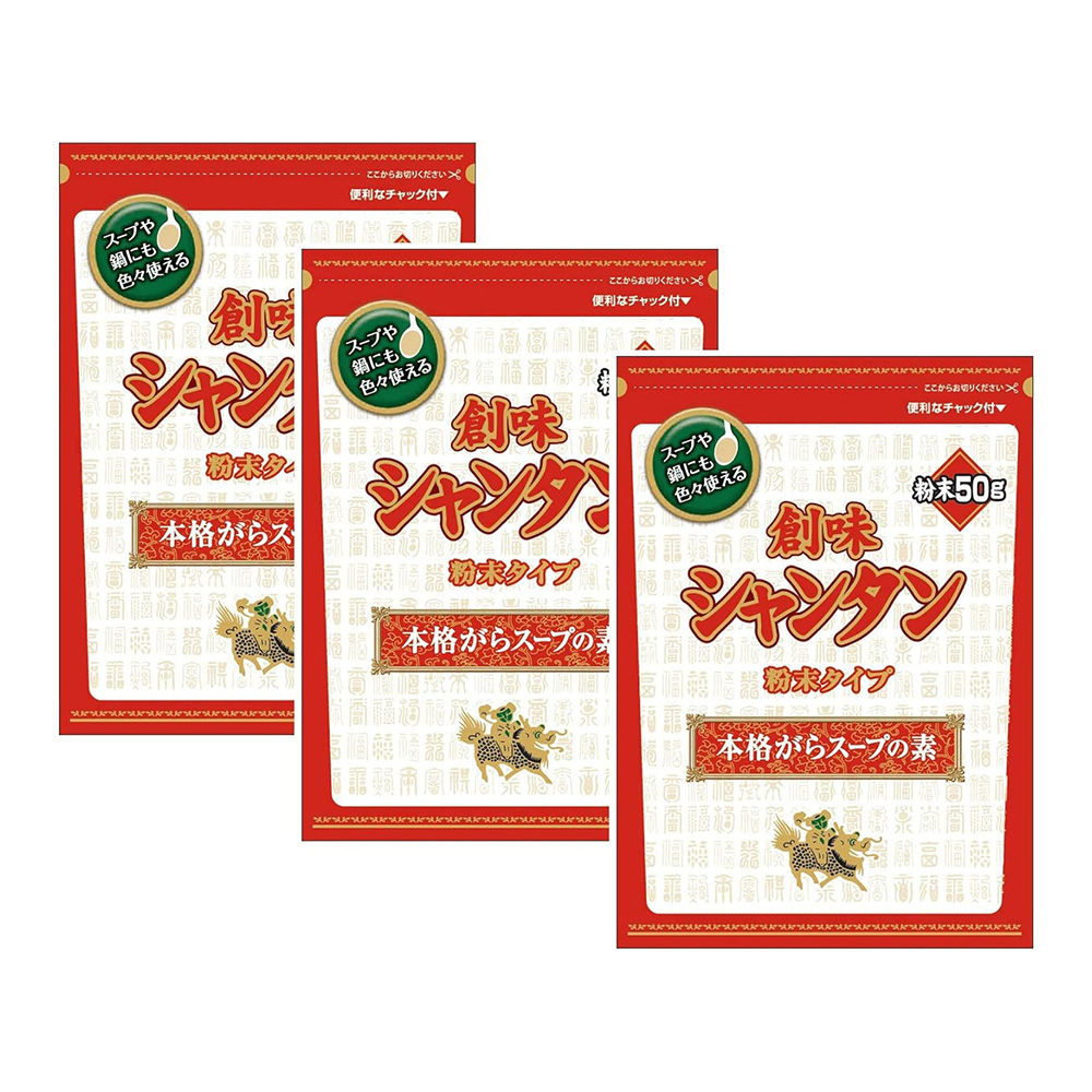 소미식품 소미샹탄 중화요리 스프가루 50g 3개세트 : TokyoLife