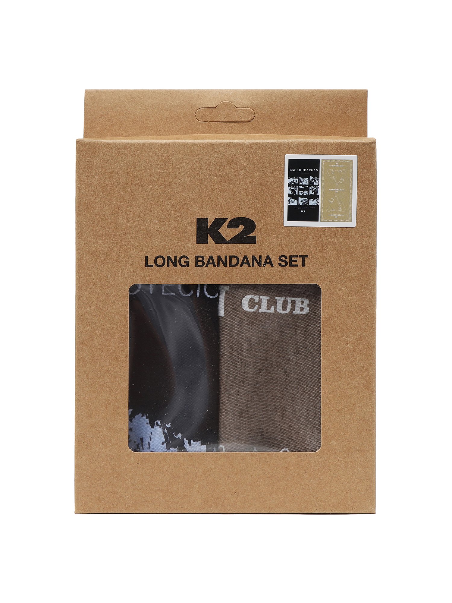K2 등산용품  LONG 반다나  SET     D/Beige    KUA24901 : 모다아울렛 인천점