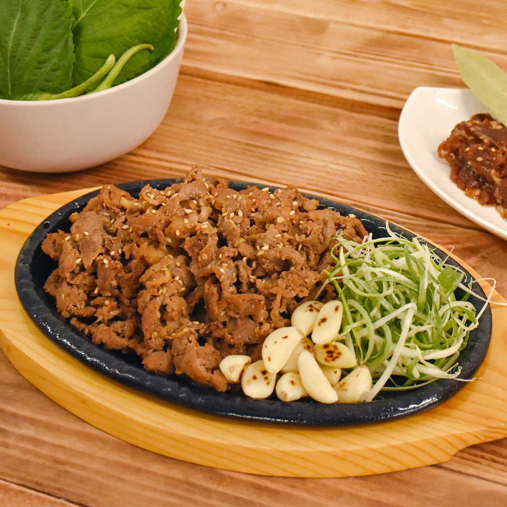 불맛 간장 연탄 불고기 400g 직화 한돈 돼지 불고기 : 먹스테이션