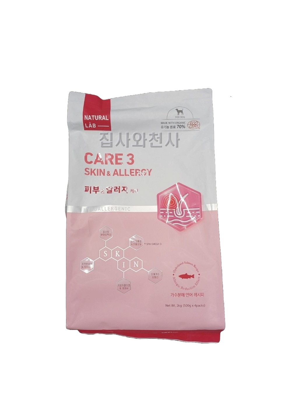 네츄럴랩  독 케어3 2kg : 집사와 천사