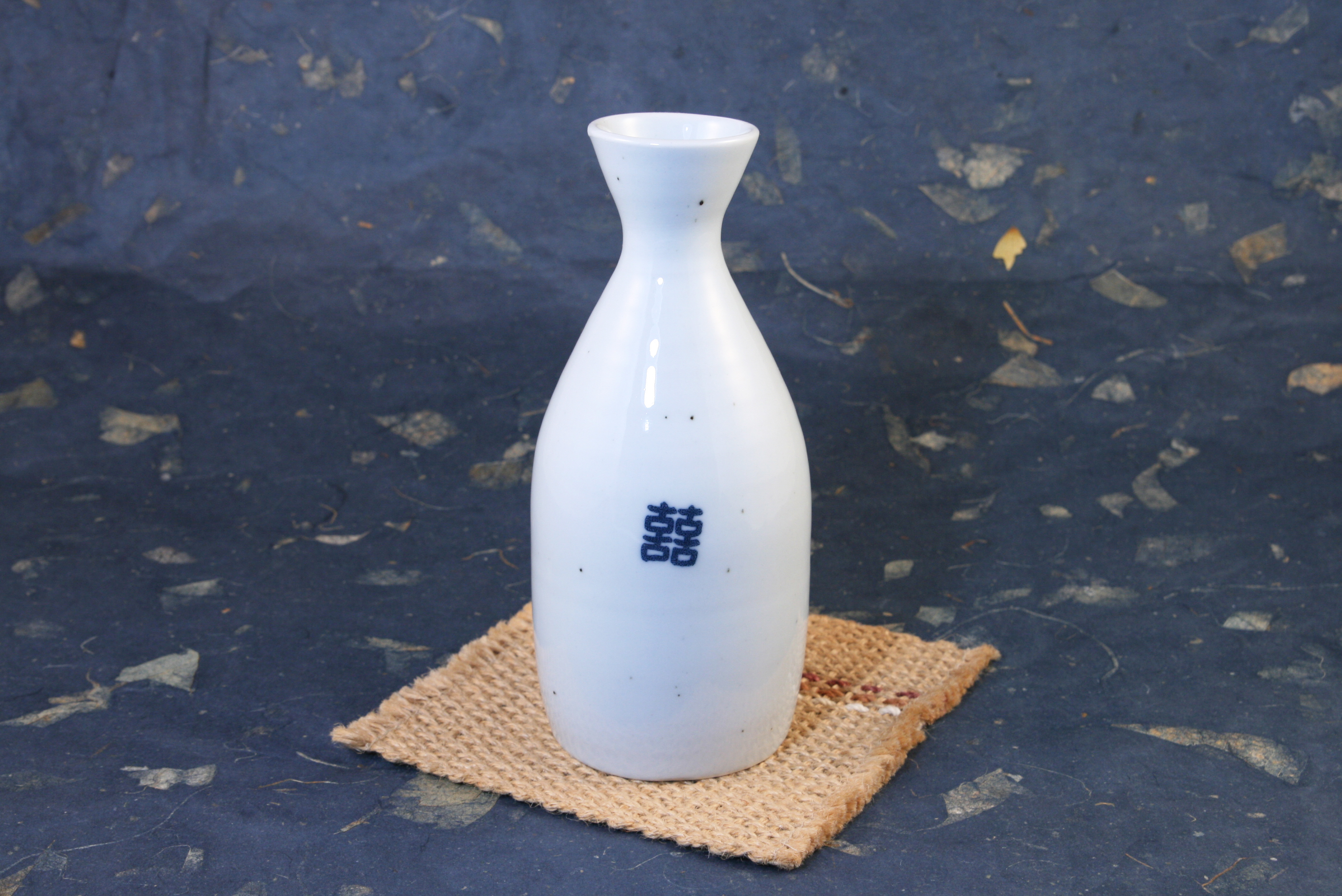 단고재 고백자 희자문 도꾸리 (대 450ml) / 도쿠리 술병 청주병 소주병 단고재도꾸리 희자문도꾸리 사케병 : 가경이샵