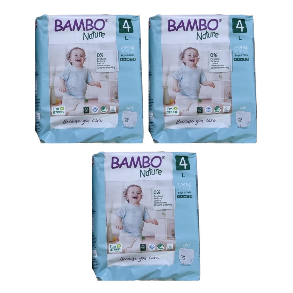 밤보 그린 팬티 공용 8kg 13kg 4단계 20매 1팩 : BLUE BAND