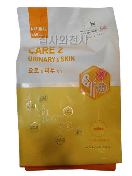 네츄럴랩 캣 케어2 2kg : 집사와 천사