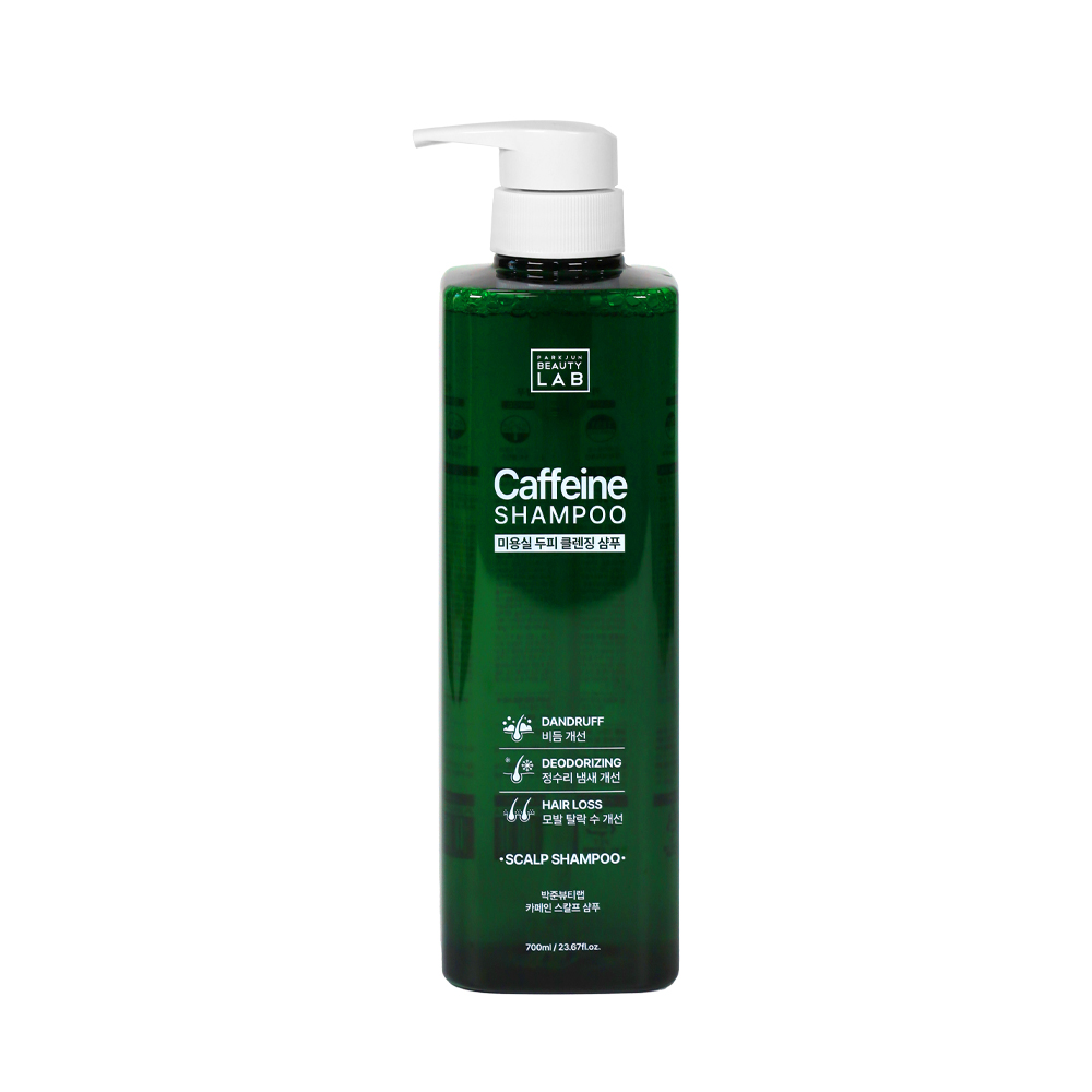 박준뷰티랩 카페인 두피 샴푸 700ml, 2개 미용실 탈모완화 약국 각질 비듬 쿨링 딥클린 : 디자이너스